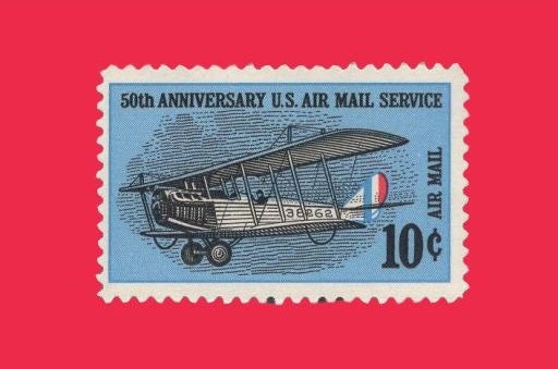 10 CURTIS JENNY AIRMAIL