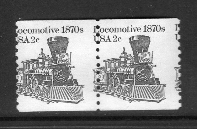 LOCOMOTIVE Train FREAK MISPERF Error Pair - USA