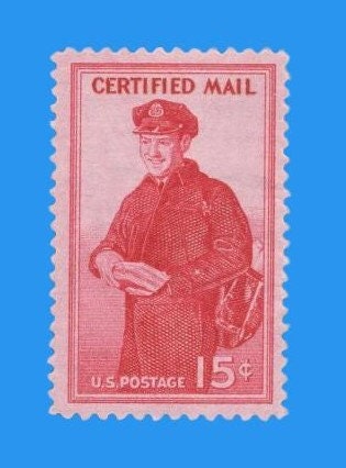 5 LETTER MAIL CARRIER Certified Mail