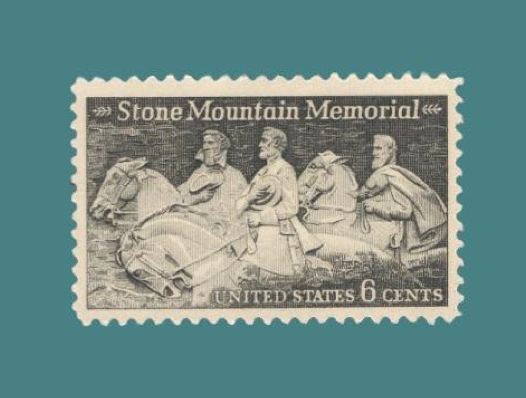 10 STONE MOUNTAIN Georgia Memorial Stonewall Jackson Lee Davis