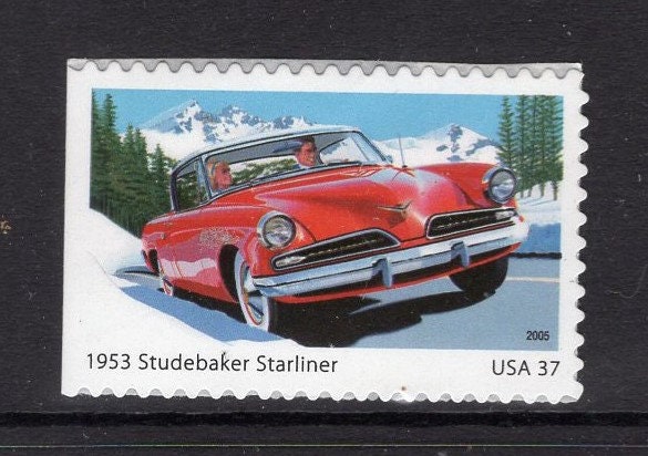 5 STUDEBAKER Sporty Red Car