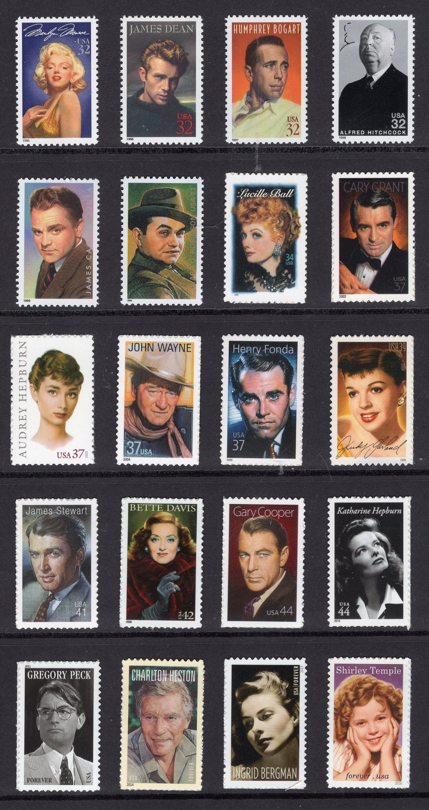 LEGENDS of HOLLYWOOD Complete Collection of 20