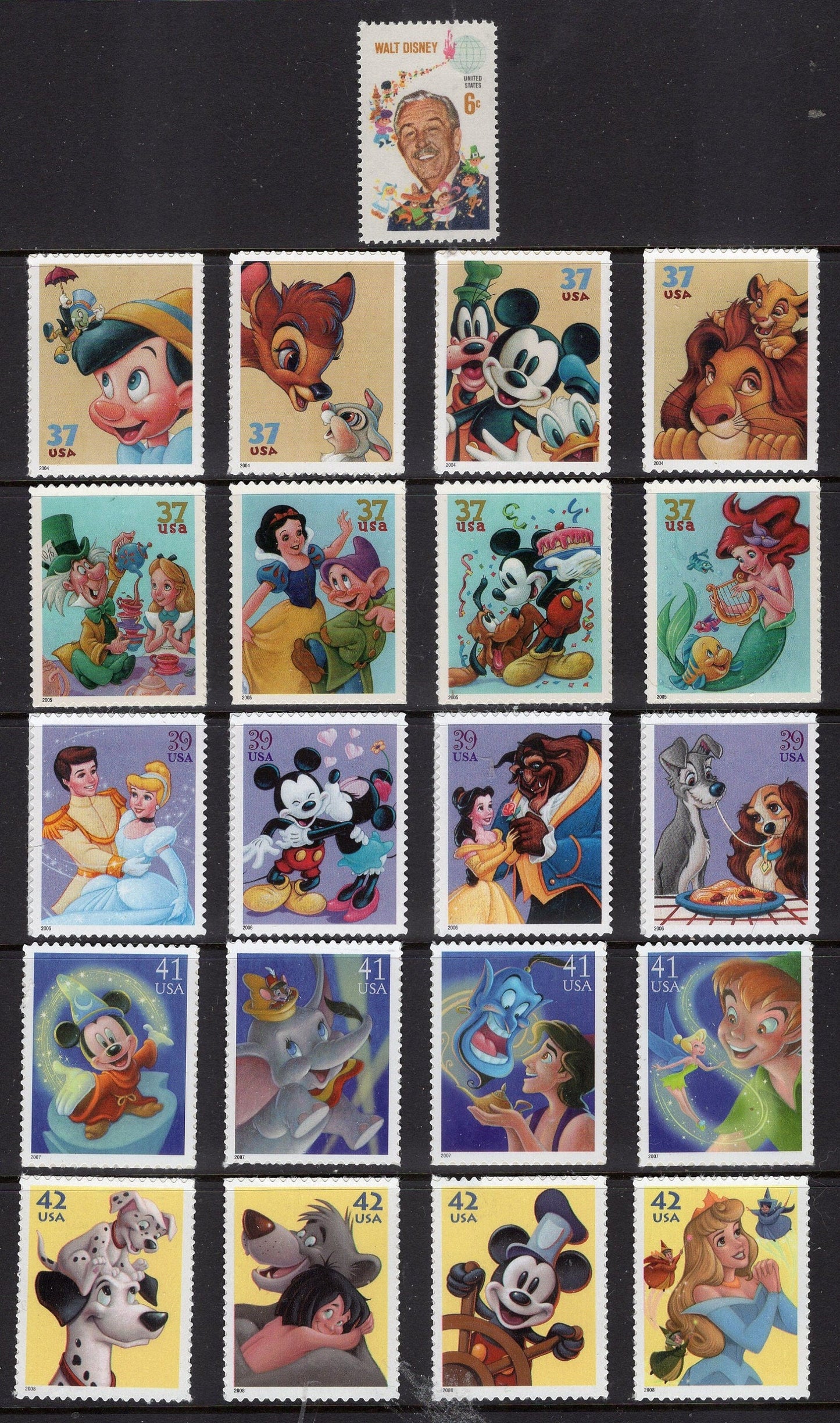 DISNEY COLLECTION of 21 HAPPY
