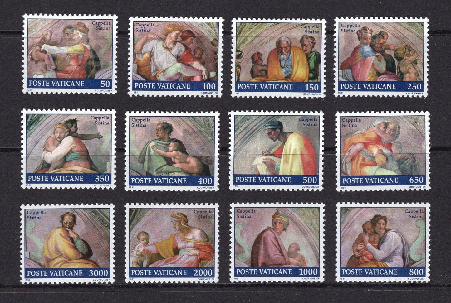 12 SISTINE CHAPEL - VATICAN City - Paintings from Lunettes