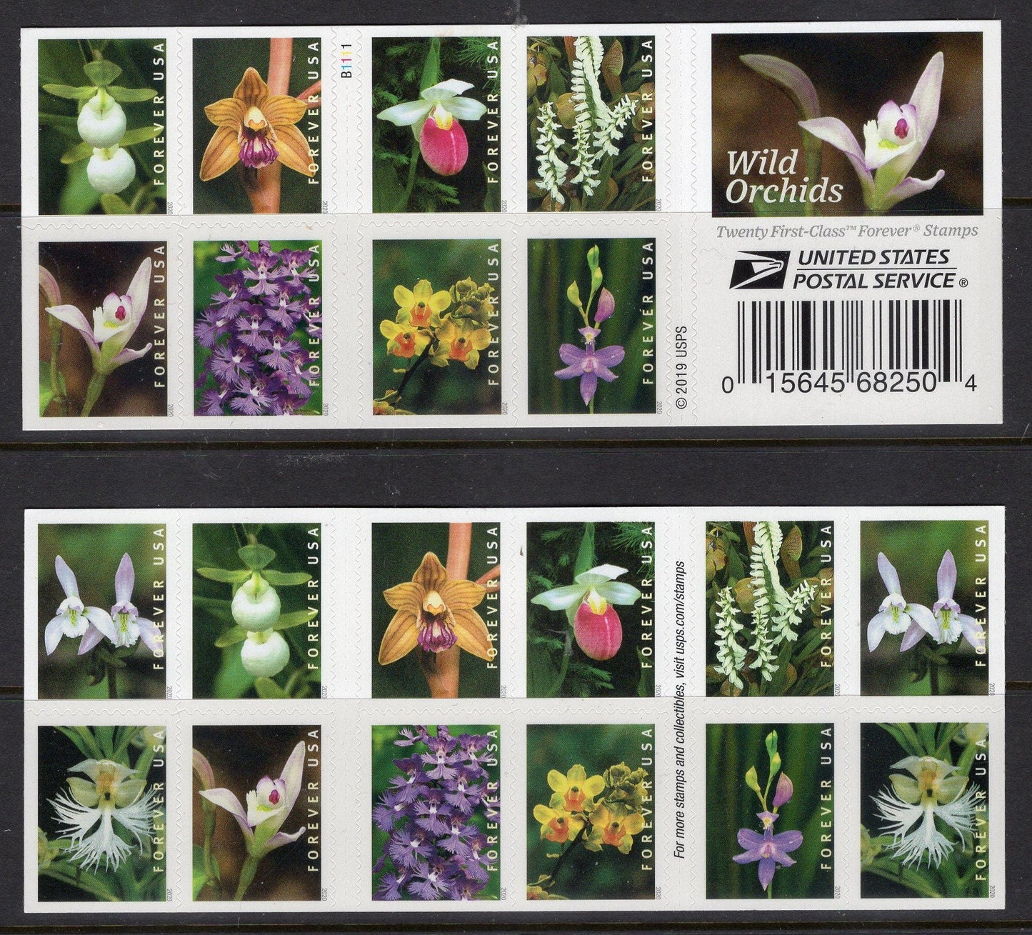 20 ORCHIDS FOREVER in Booklet