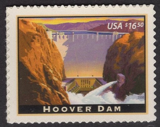HOOVER DAM - AMERICAN Landmark Express Mail