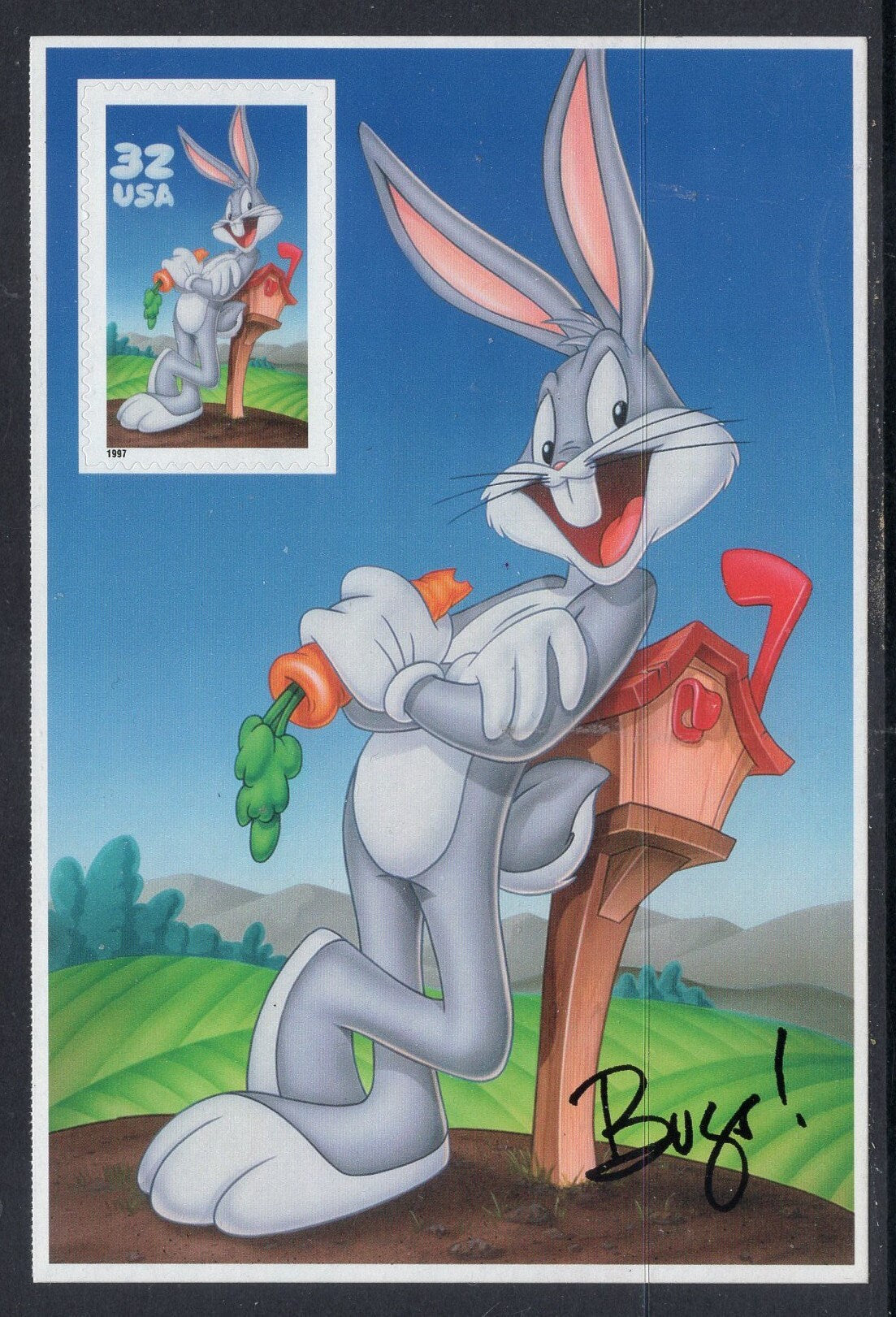 United States • Scott • 1 BUGS BUNNY Sheet of 1 Looney Tunes • NH