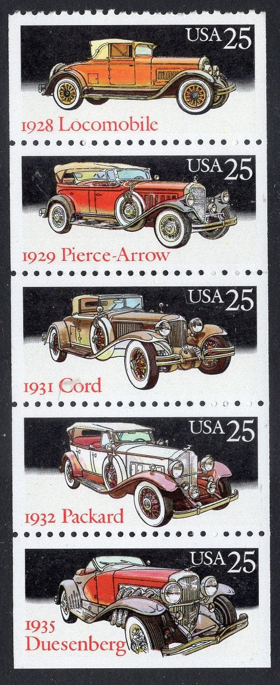 10 CLASSIC CARS PACKARD Cord Duesenberg Pierce Arrow Locomobile