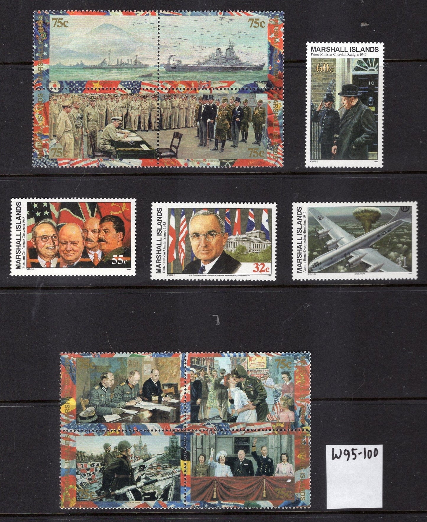 WORLD WAR II WW2 History 1939-1945 Hiroshima Iwo Jima 155 Marshall Islands