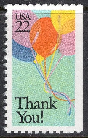 5 THANK YOU BALLOONS