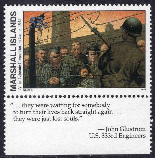 CONCENTRATION CAMPS FreeD Jewish Holocaust w/ Descriptive Tab from the Marshall Islands