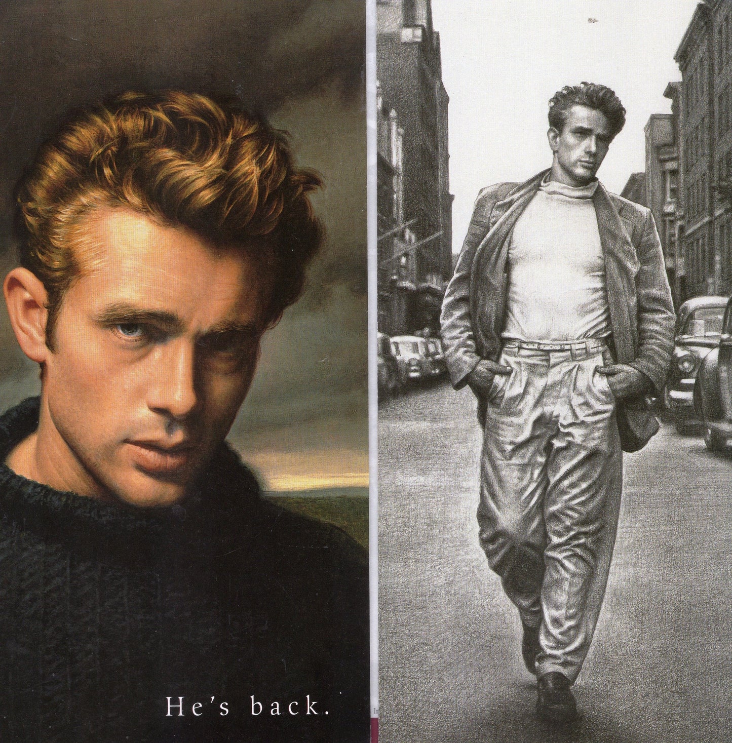 JAMES DEAN FOLDER Actor 8 Pages from the Post Office