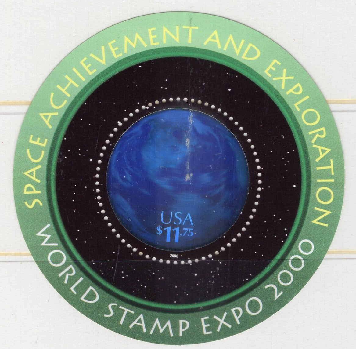 SPACE ACHIEVEMENT EXPLORATION Holograms Sheet of 1