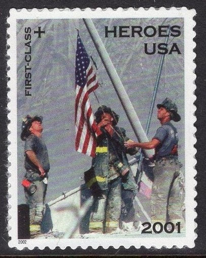 10 FIRST RESPONDERS - World Trade Center- 9/11 Attack - Sheet of 20 available