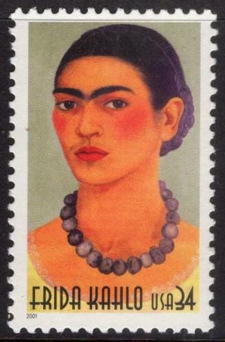 10 FRIDA KAHLO ARTIST - Self-Portraits Nature Mexican Artifacts Painter Folk Art