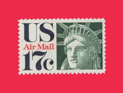 10 STATUE of LIBERTY Airmail