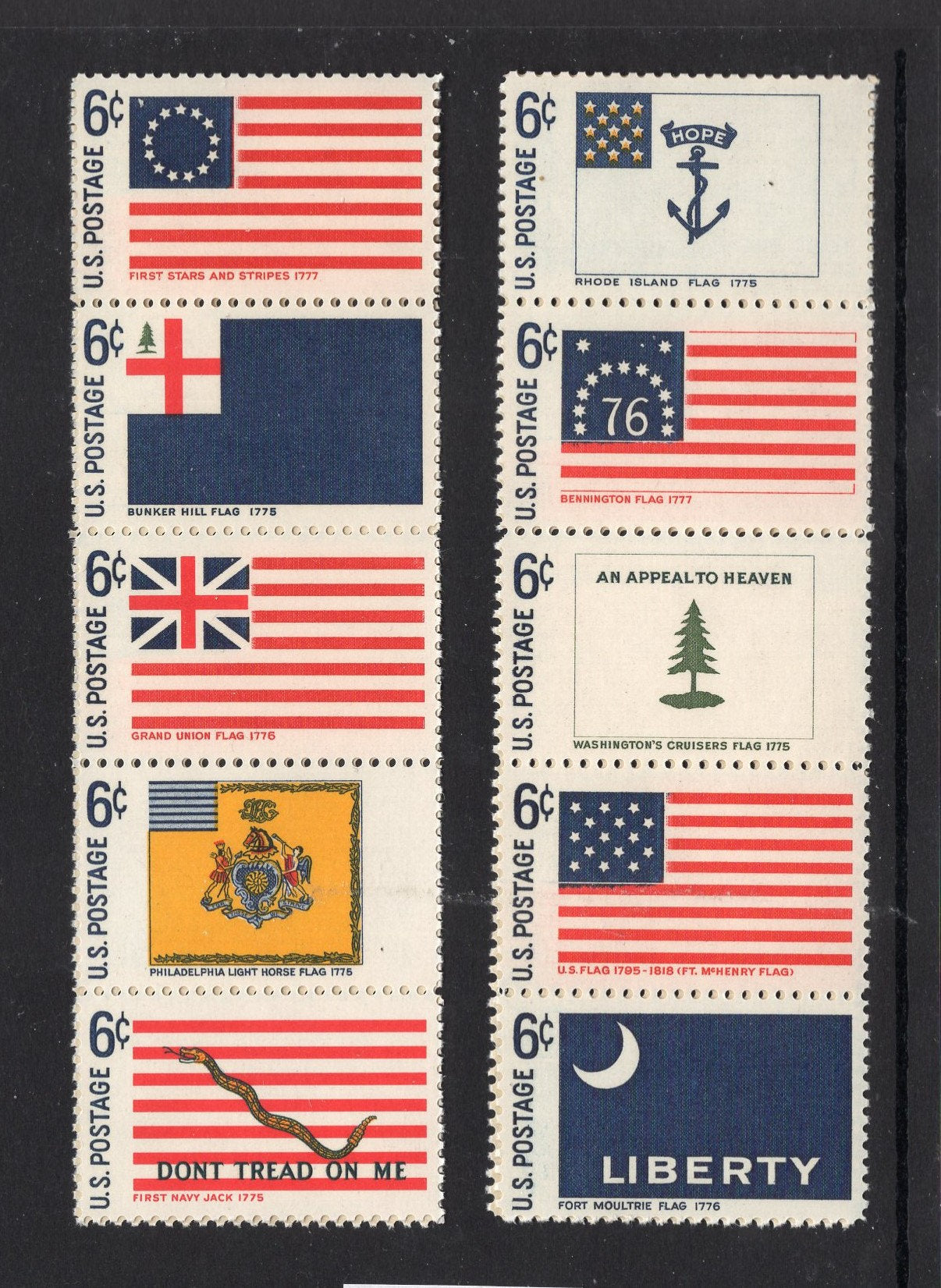 20 HISTORIC FLAGS