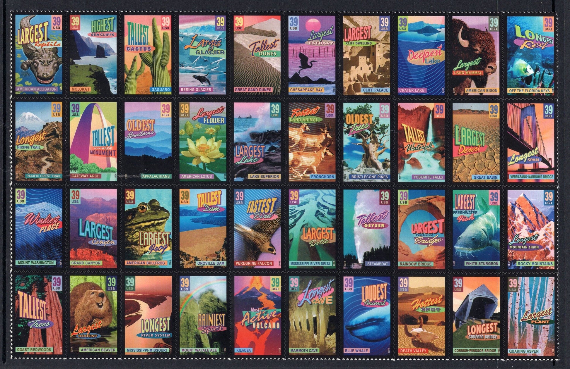 40 WONDERS of AMERICA - Single