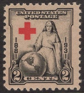 15 RED CROSS NURSING Globe Painting "The Greatest Mother" 702
