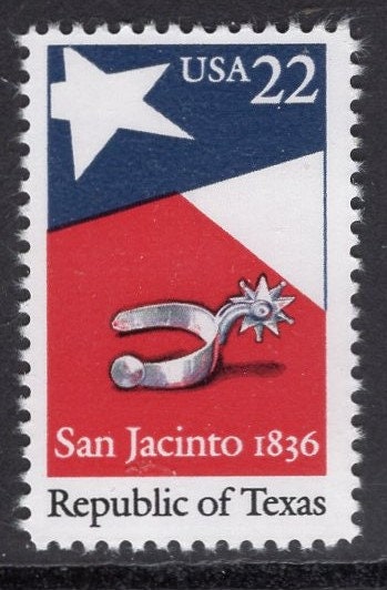 10 REPUBLIC of TEXAS SPUR 22c