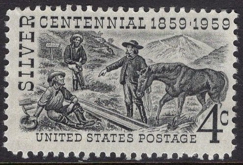 10 SILVER CENTENNIAL Comstock