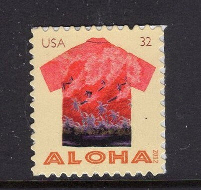 5 HAWAII ALOHA Different SHIRTS Surfers Flowers Shells Fish