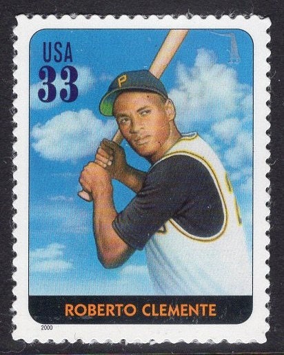 2 ROBERTO CLEMENTE PITTSBURGH Pirate Hall of Famer