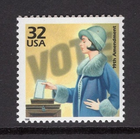 5 WOMEN VOTE 19th AMENDMENT to Vote