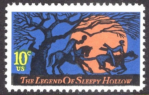 10 HALLOWEEN HEADLESS HORSEMAN Ichabod Crane