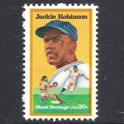 10 JACKIE ROBINSON BASEBALL Hall of Fame Dodger