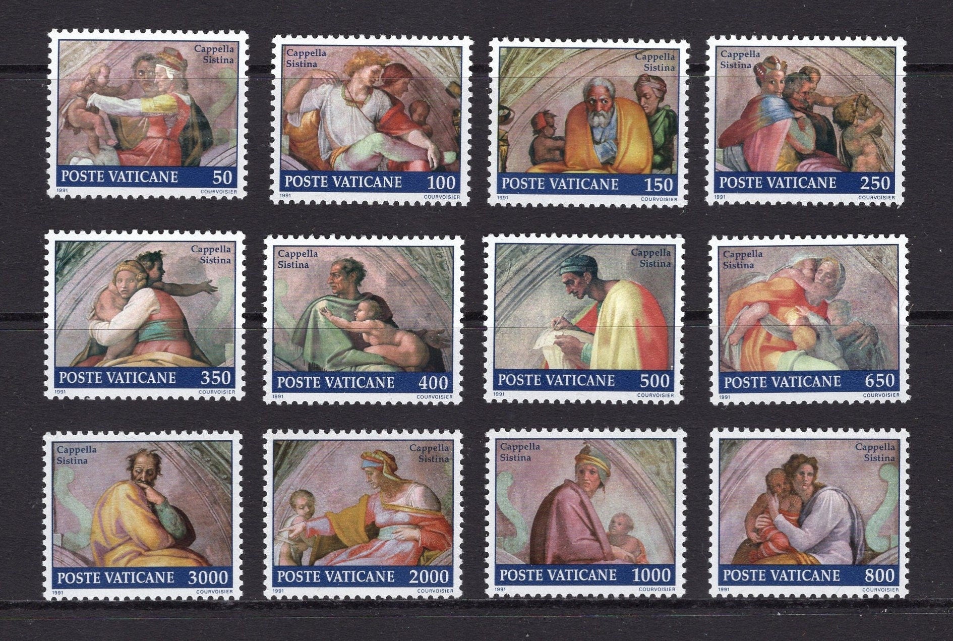12 SISTINE CHAPEL - VATICAN City - Paintings from Lunettes