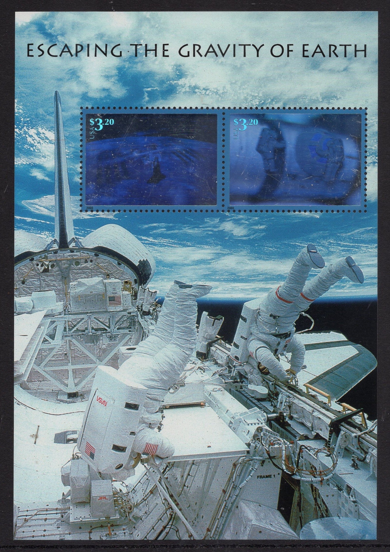 ESCAPING the GRAVITY of Earth Sheet of 2 HOLOGRAM