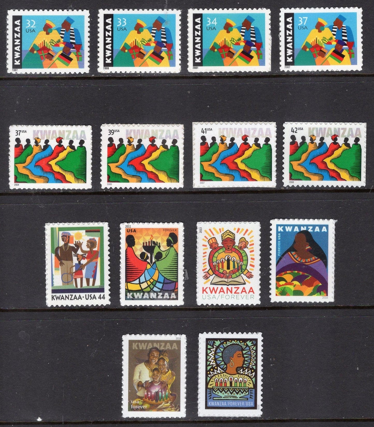 COMPLETE KWANZAA COLLECTION 1997- 14