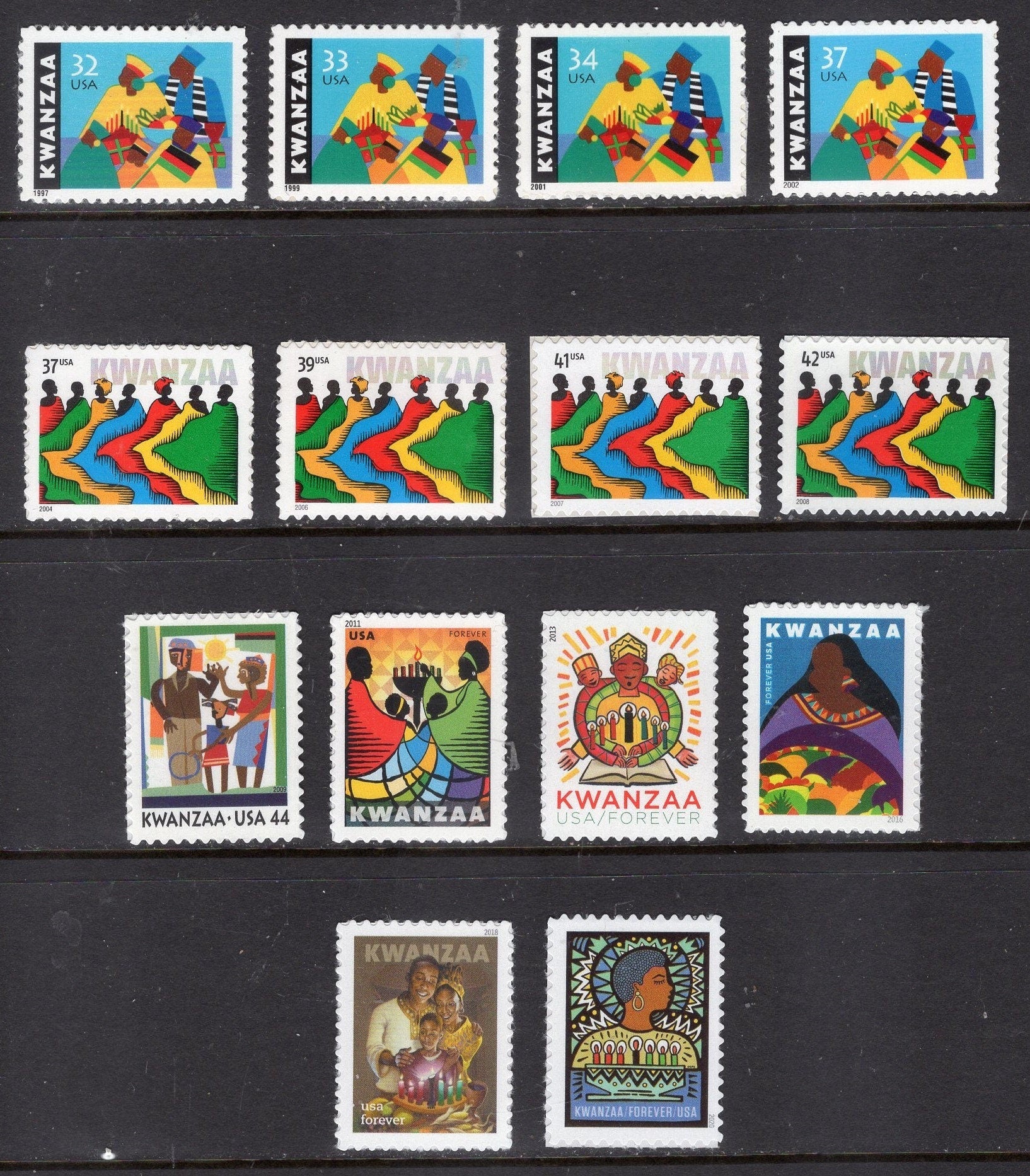 COMPLETE KWANZAA COLLECTION 1997- 14