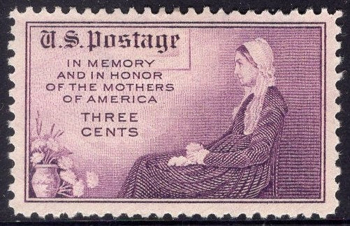 15 WHISTLER'S MOTHER - Painting Mother's of America Day Flowers
