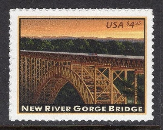 NEW RIVER GORGE Bridge West Virginia National Park - - # 4511
