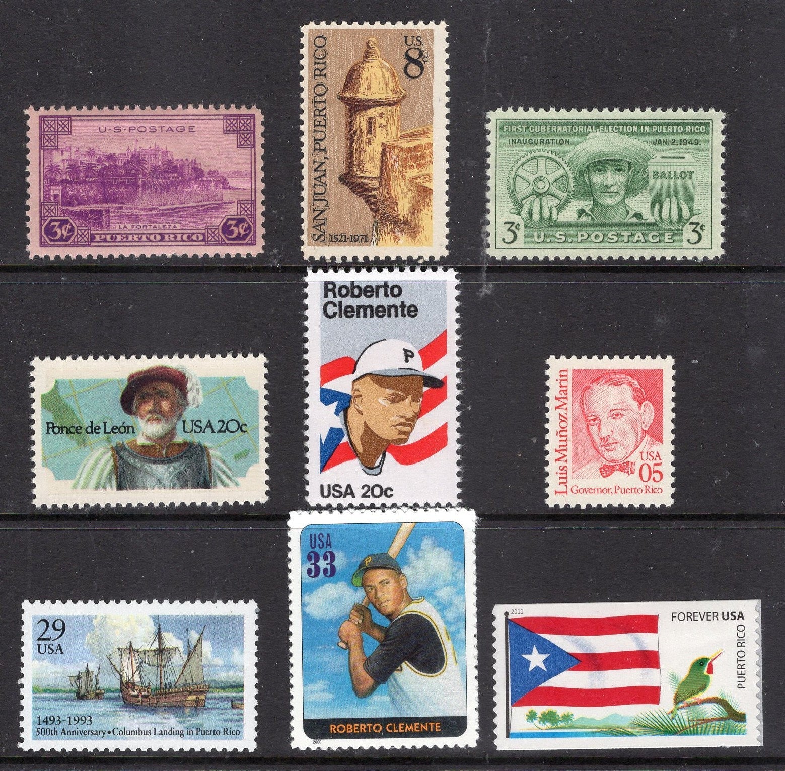 PUERTO RICO Collection #2 - 9 relating to Puerto Rico