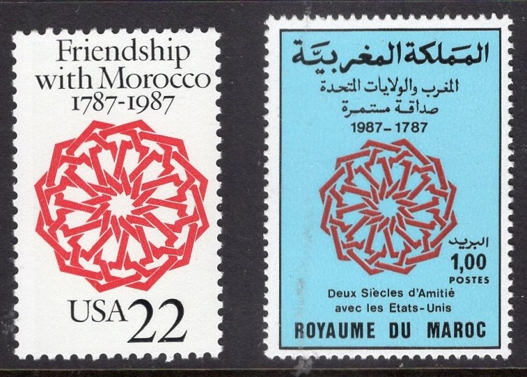 USA US + MOROCCO Joint Issue