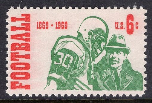 10 INTERCOLLEGIATE FOOTBALL ANNIVERSARY Player and Coach