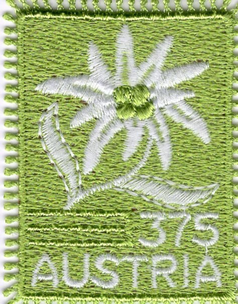 EDELWEISS EMBROIDERY SEWING Embroidered from Austria - Rather