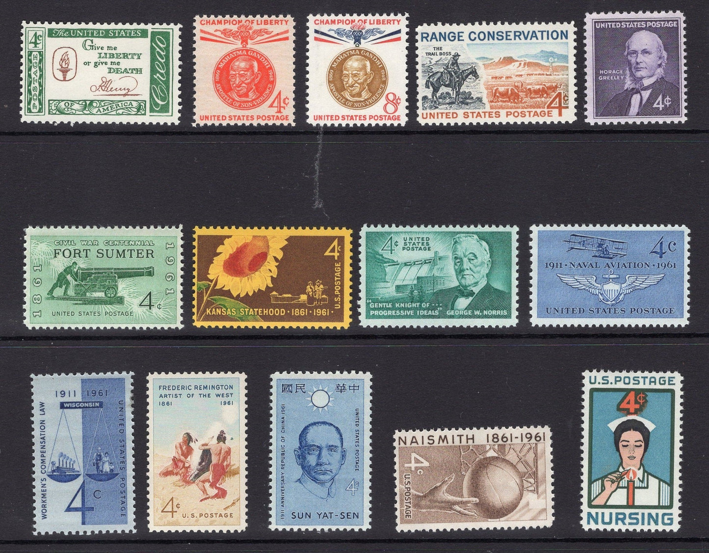 USA COMMEMORATIVE COLLECTION Complete of 161