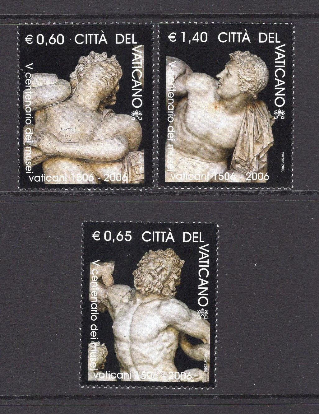 VATICAN City MUSEUM LAOCOON Sculpture - 500th Aniversary