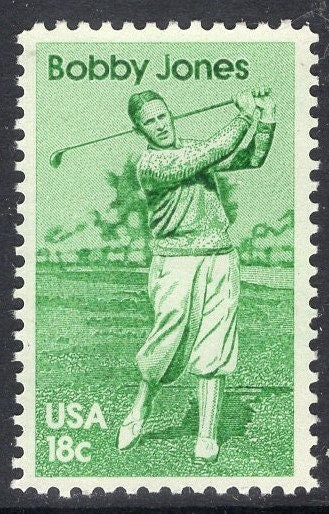 20 GOLF GREAT BOBBY Jones 18c - Greatest Amateur Ever - Grand Slam Winner
