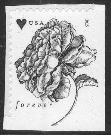 4 VINTAGE ROSE GENUINE Weddings Invitations Forever USA
