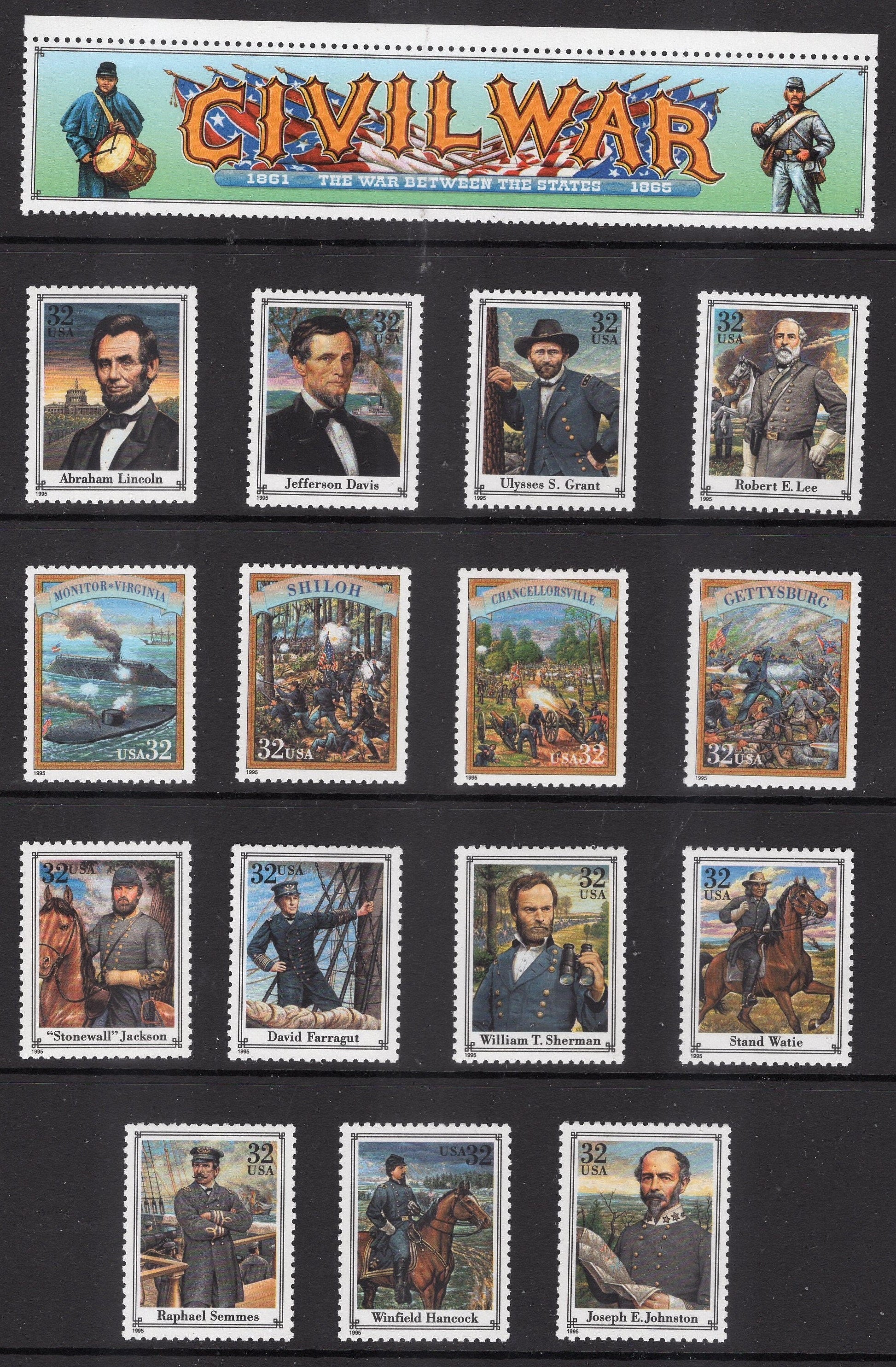 30 CIVIL WAR COMPLETE Collection of 30