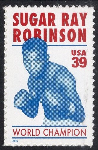 5 SUGAR RAY ROBINSON Boxing Champion Black American
