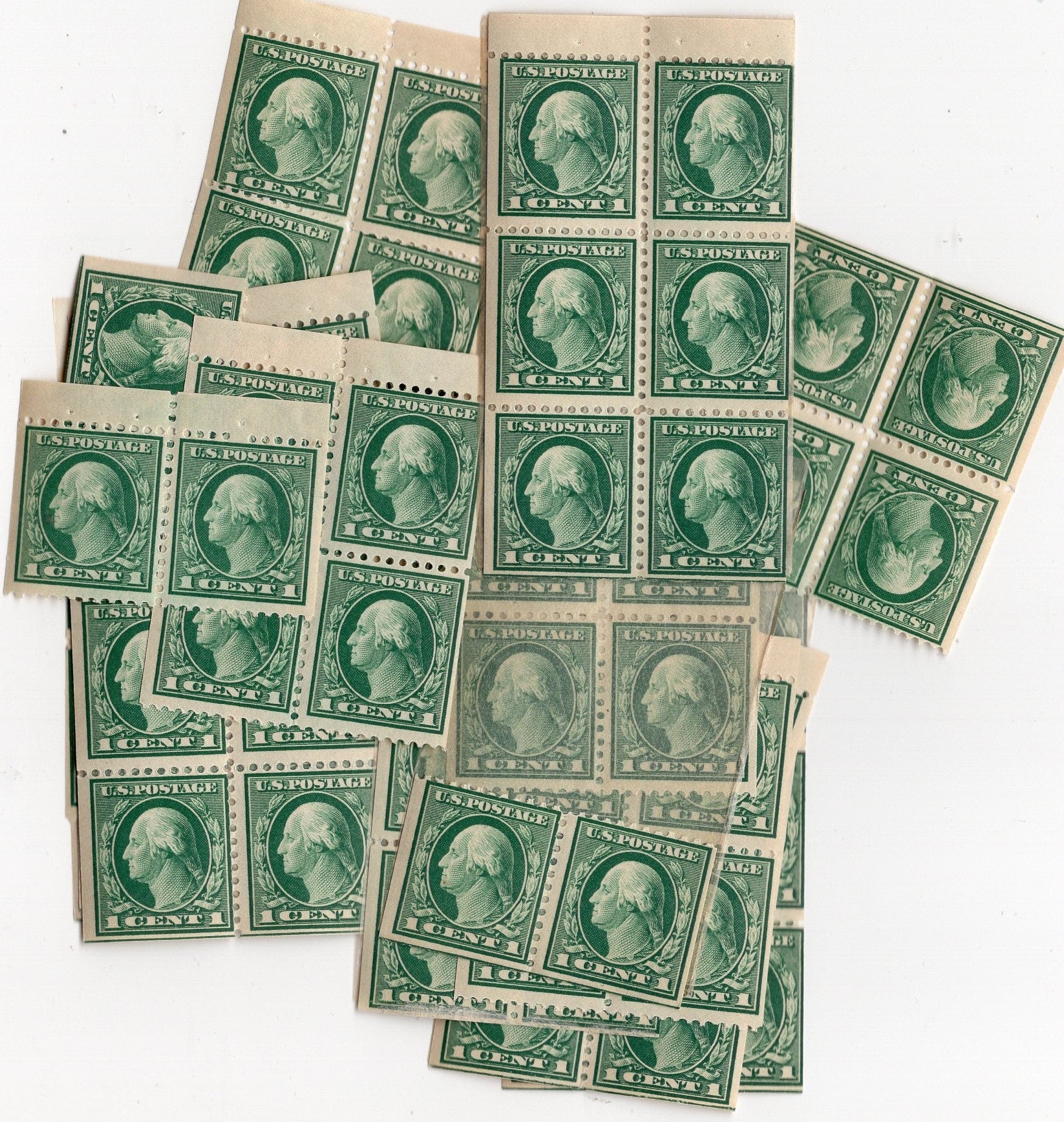 George WASHINGTON GREEN WHOLESALE Group of 98
