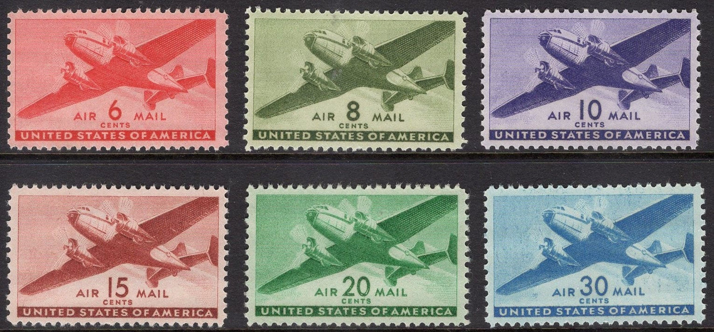 TRANSPORT PLANES Set of 6