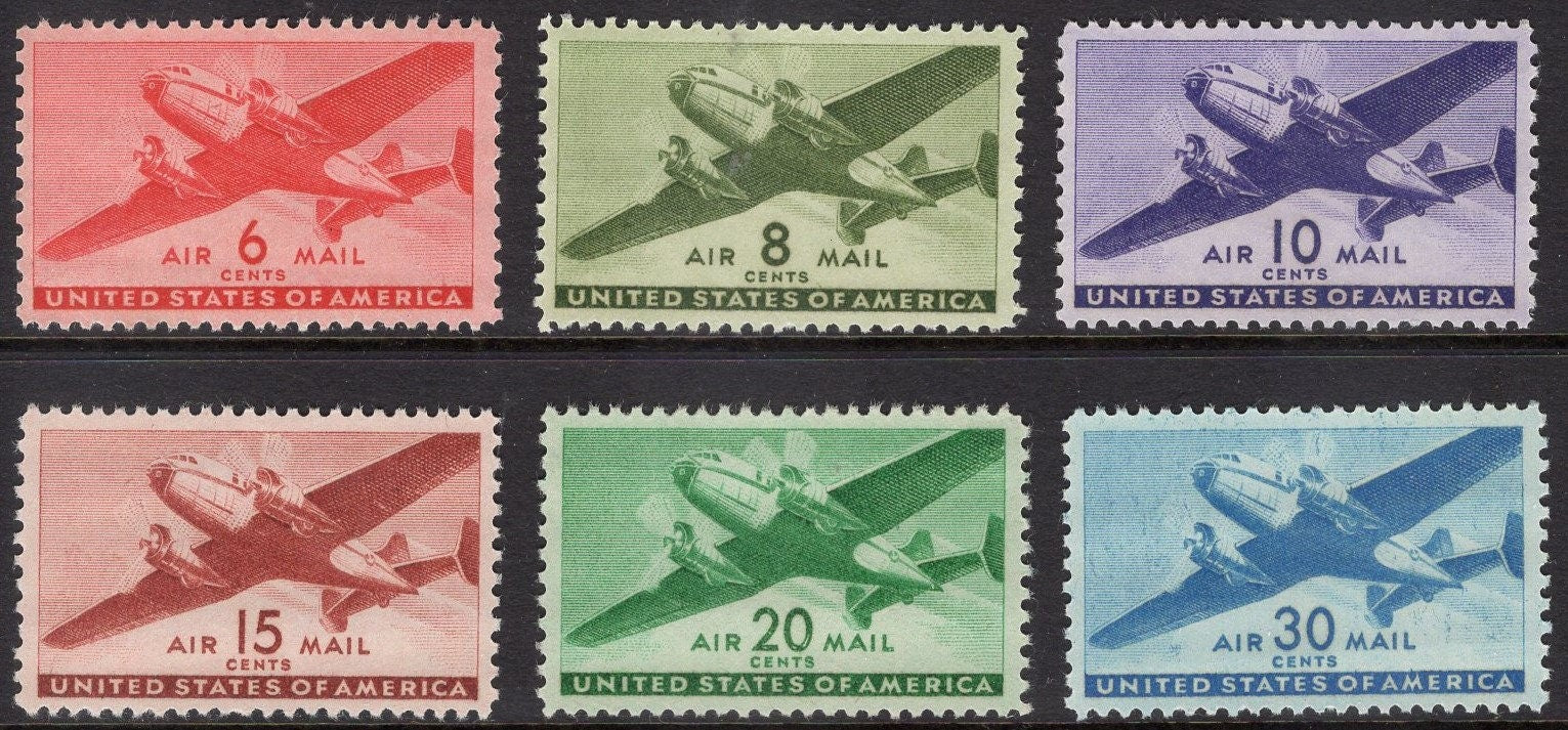 TRANSPORT PLANES Set of 6