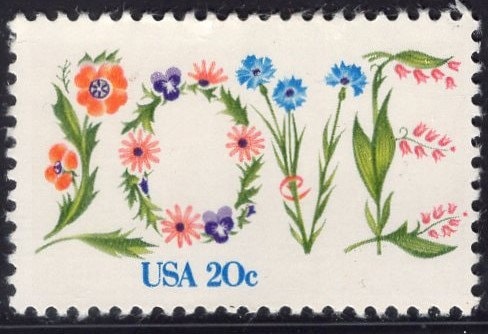 10 LOVE FLOWERS 20c - 1951